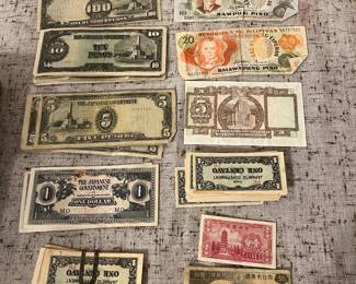 World War II Japanese money