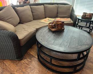 Veranda Classics by Foremost /Sunbrella Fabrics....couch....tables...very good shape