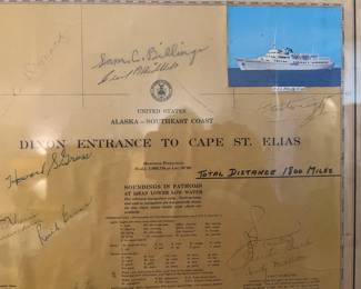 Antique Map....Dixon Entrance to Cape St. Elias