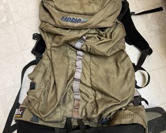 Dana Design Back Pack....he has other camping items