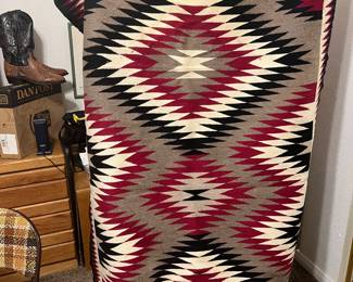 Navajo Rug 45" x 71" Ganado (weaver/Blanche Yazzie)