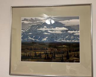 Original Watercolor by Byron Birdsall/1983....