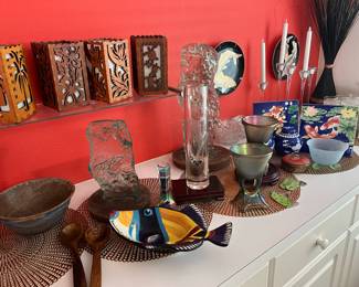 Eclectic collection....is it throughout the house