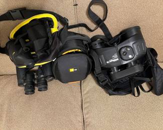 Canon camera 5x500/30x.... Binoculars 2-Bushnell &  1Tasco