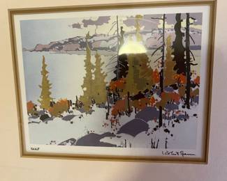 Robert Genn (Canadian Artist (1936-2014) Serigraph