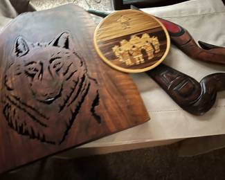 Wooden carved.....