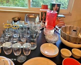 Dinnerware, Drinkware, and Cookware