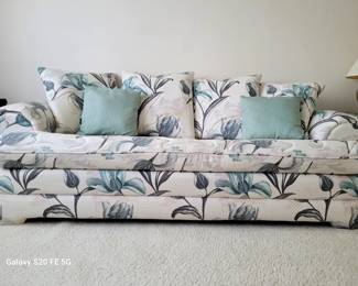 Floral Upholstery Sofa/Sleeper