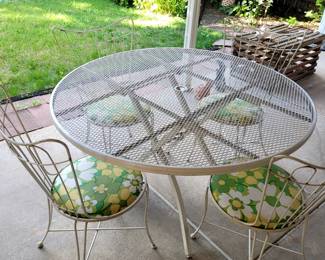 Vintage Homecrest 5-Piece Patio Dinette Set