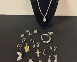 Sterling, 925, Silver Tones