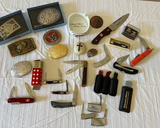 Pocket Knives Belt Buckles