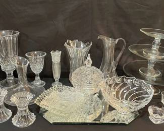 Elegant Glass Lot