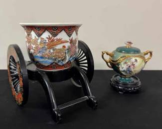 Arleigh Elliott Cloisonne Planter