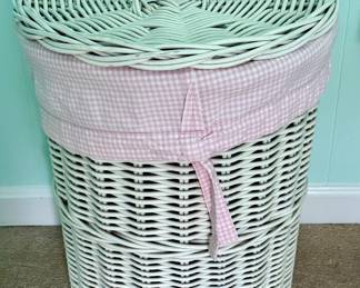 Wicker Laundry Basket