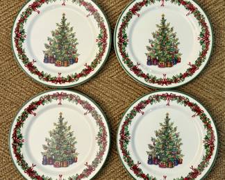 Christopher Radko Xmas Plates