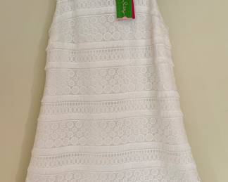 Lily Pulitzer White Dress NWT size 6