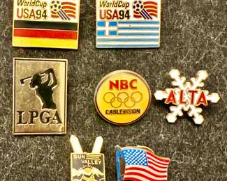 Miscellaneous lapel pins