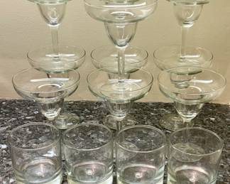 Margarita Glasses & Shot Glasses