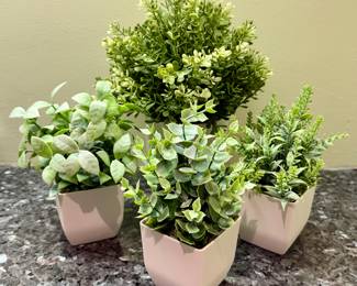 Faux Floral Arrangements