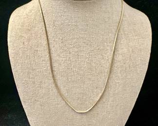 Simple 14 carat chain