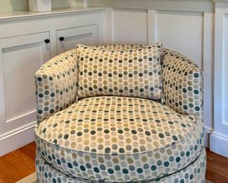 Kravet Furniture Swivel Armchair