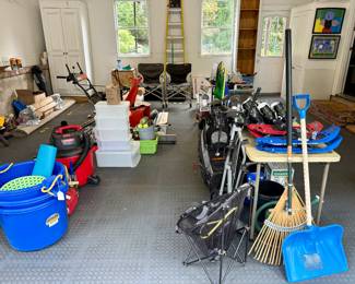 Assorted Yard Tools, Sports Equipment & More!