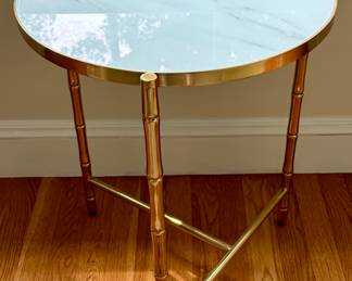 Cocktail Table with Marble Top