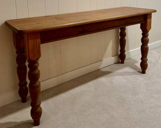Carved Console Table