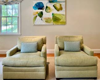 (2) Kravet Furniture Armchairs