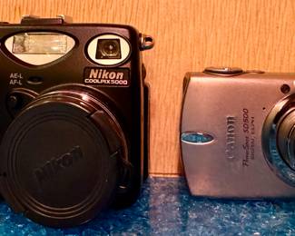 Nikon Coolpix & Canon PowerShot Cameras