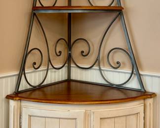 Ethan Allen Corner Cabinet