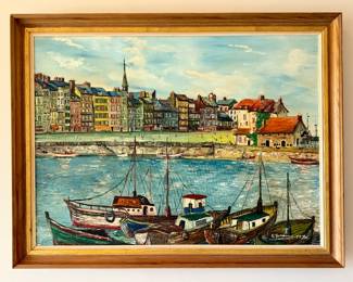 Oil on Canvas, Signed
