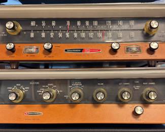 Heathkit AJ-30 (top) & Heathkit AA-100 (bottom)