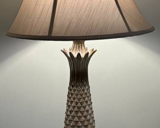(2) Pineapple Accent Lamps