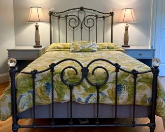 Ethan Allen Iron Full Bed