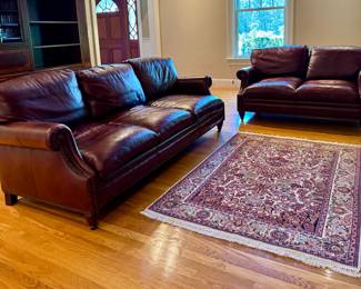 Leather Sofa & Loveseat