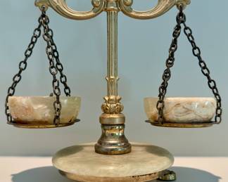 Marble Balance Scale