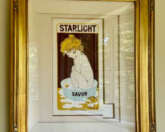 Starlight Soap Framed Advertising
