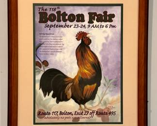 The 118th Bolton Fair Framed Poster