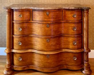 Century Furniture Dresser with Marble Top