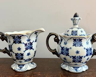 Bombay Co. Sugar & Creamer