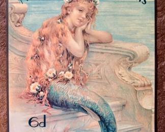 Mermaid Bath Salts Tin Sign