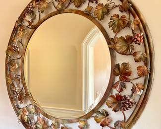 Italian Grapevine Maple Leaf Mirror