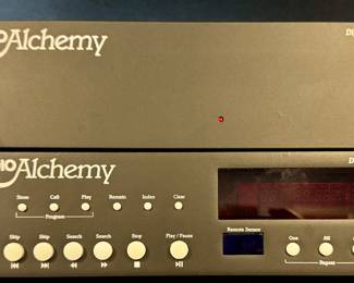 Audio Alchemy Digital Drive Transport (top) & Audio Alchemy Digital Drive Controller