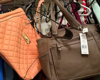 Liz Claiborne Peach Colored Purse