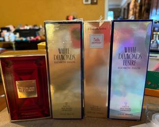 Michael Kors Sexy Ruby, White Diamonds, Elizabeth Arden 5th Avenue & White Diamonds Lustre Perfume