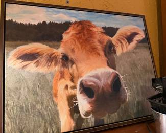 Cow on Canvas