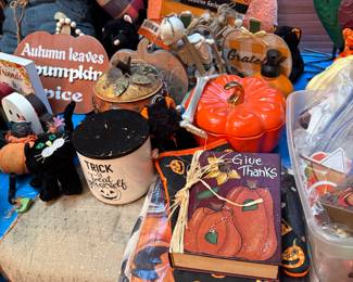 halloween and fall decor
