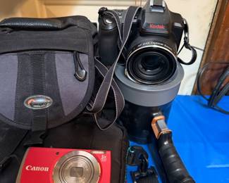Canon PowerShot A2500 Digital Camera & Kodak EasyShare Z980 Digital Camera