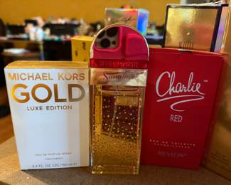 Michael Kors Gold Luxe Edition & Charlie Perfume